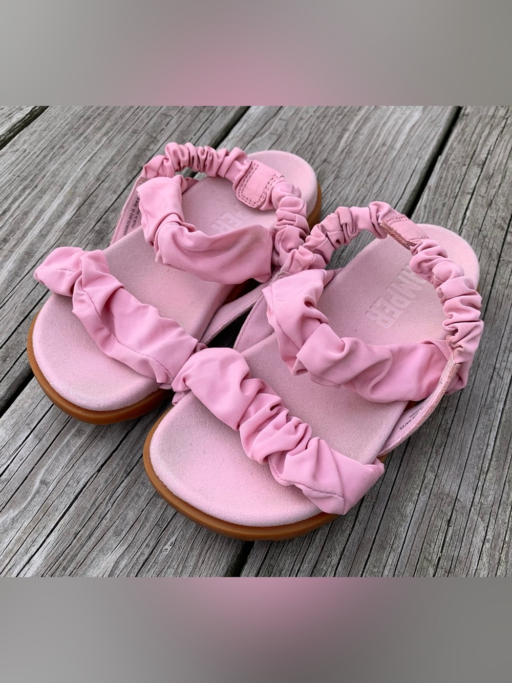Girls Camper Strap Sandals